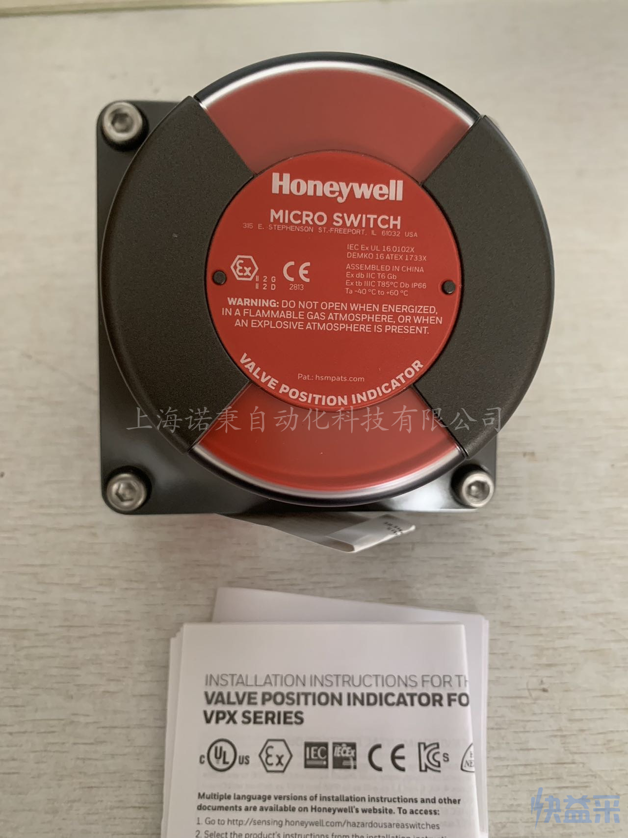 霍尼韦尔HONEYWEL
VPX1C2ABGR1A4F
危险区域限位开关/阀门回讯器
MICRO SWITCH VPX 系列

一诺千金 秉行如一 
一站式工厂进口备件服务商
上海诺秉自动化科技有限公司
孙建祥 15900707033（微信同号）